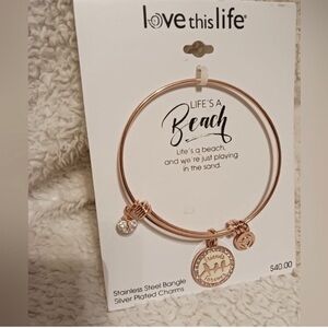 Love This Life-Life’s A Beach “Friends Forever” Birds Bracelet